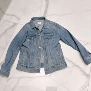 AG Jean jacket in a size medium. Worn once. Excellent condition.